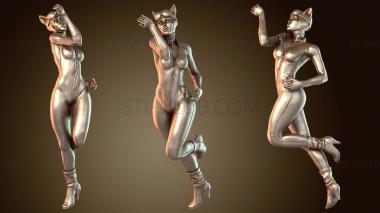 3D модель Диорама Бэтмен и Женщина-кошка (STL)