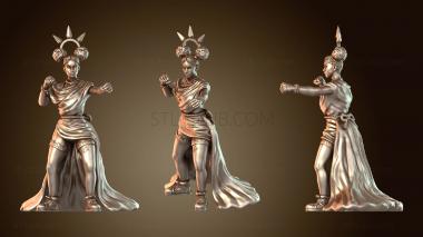 3D модель Божественный удар жрицы (STL)