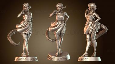 3D модель Нога драконьей девушки (STL)