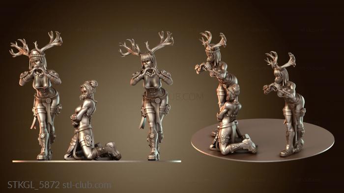 Статуэтки девушки Duo Pole Dance