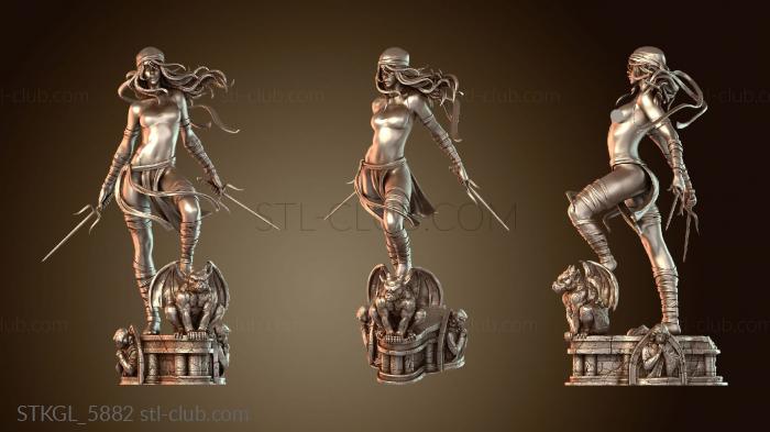 Статуэтки девушки Электра