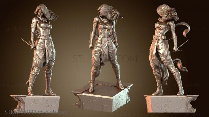 Статуэтки девушки Электра Луан Мендес Арм