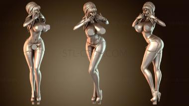 3D модель Топ с фигуркой Эльвиры (STL)