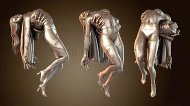 3D модель Эмма Фрост с Думсдэем (STL)