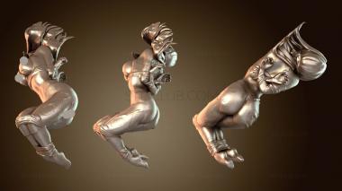 3D модель Усиленная красотка в рабстве (STL)