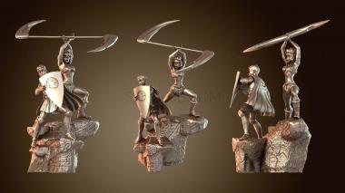 3D модель Эрик и Диана Армс (STL)