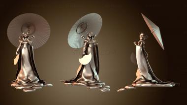 3D модель Эсцена Гейша (STL)