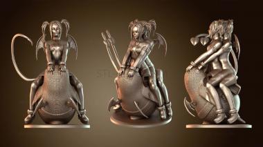 3D модель Этна и Секси (STL)