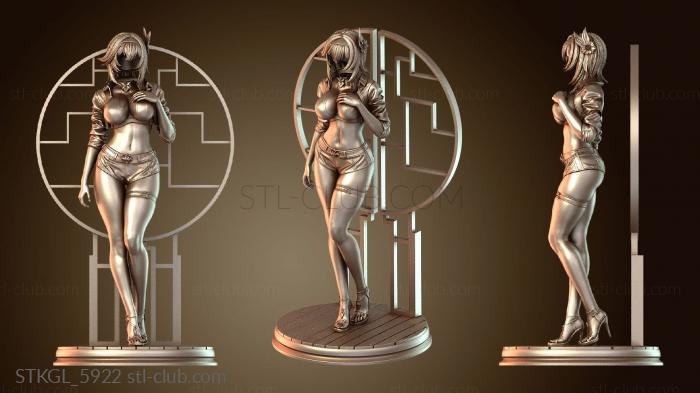 Статуэтки девушки Юла Саммер