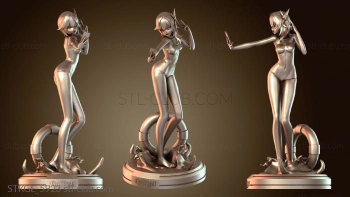 Статуэтки девушки Купальник Eula