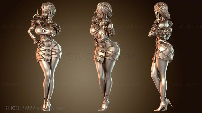 Статуэтки девушки Эвелин