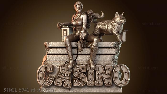 Статуэтки девушки Fallout Girl Легендарная