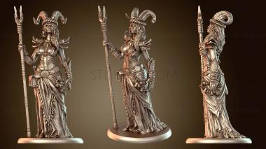 3D модель Фэнтези Магия Ведьма (STL)