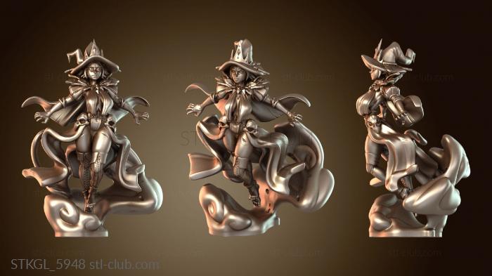 Статуэтки девушки Фэнтези Королевы Ведьмы Королева Волшебная