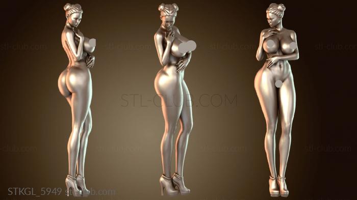 Статуэтки девушки Фэнтези Воин