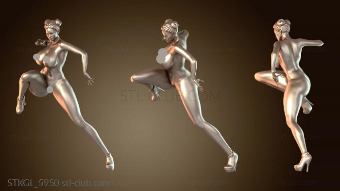 Статуэтки девушки Фэнтези Воин Один