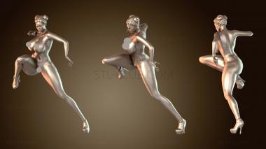 3D модель Фэнтези Воин Один (STL)