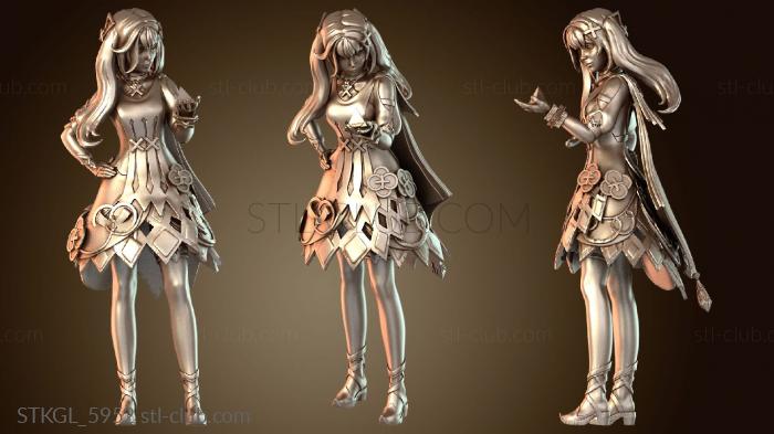 Статуэтки девушки Фарузан Астра Бореалис