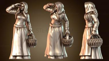 3D модель Женская корзина (STL)