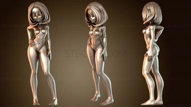 3D модель Женский мультфильм (STL)