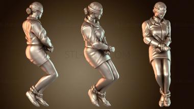 3D модель Женский гражданский повседневный (STL)