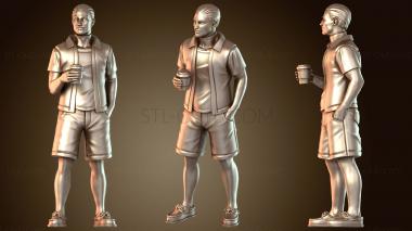 3D модель Женский гражданский пост (STL)