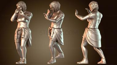 3D модель Женский гражданский рядовой (STL)