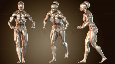 3D модель Женщина-Халк (STL)