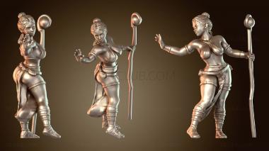 3D модель Женщина-Маг (STL)