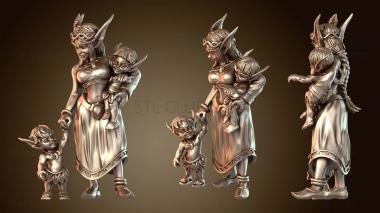 3D модель Фейвуд Стрейч Голы Фей Мать (STL)