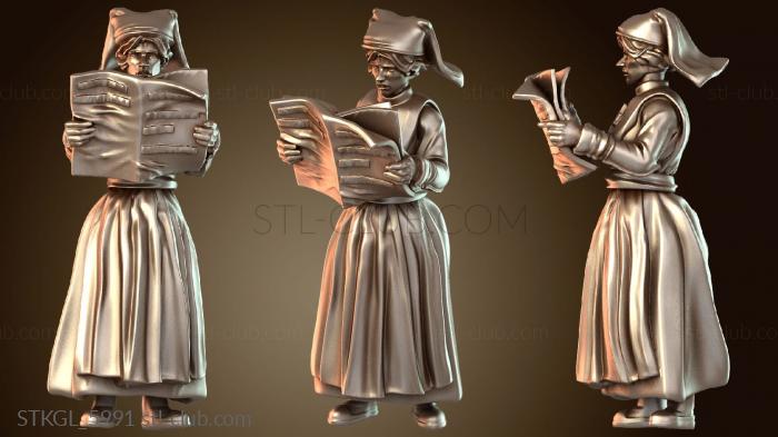 Статуэтки девушки Полевой госпиталь в целости и сохранности