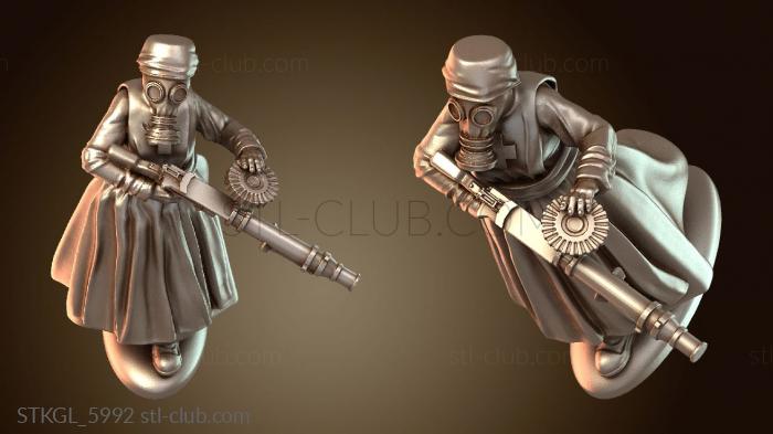 Статуэтки девушки Укрепленный полевой госпиталь