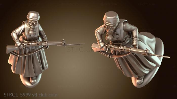 Статуэтки девушки Внутренний полевой госпиталь