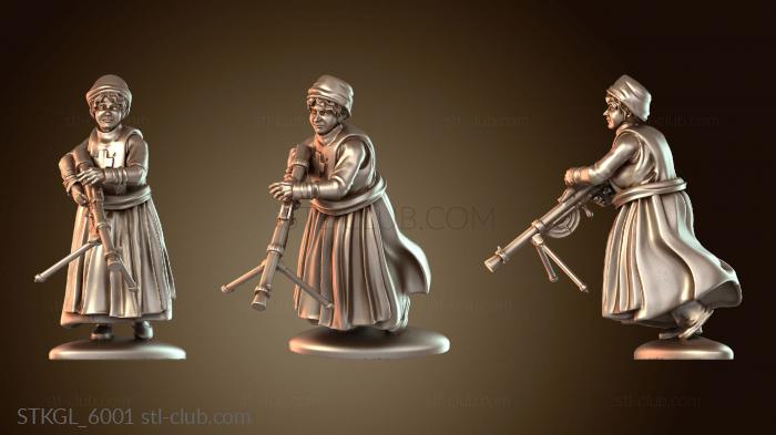 Статуэтки девушки Полевой госпиталь Лоу