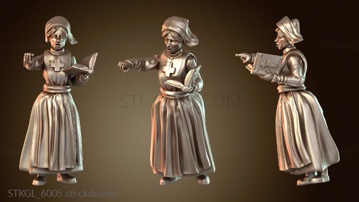 Статуэтки девушки Полевой госпиталь Rapid