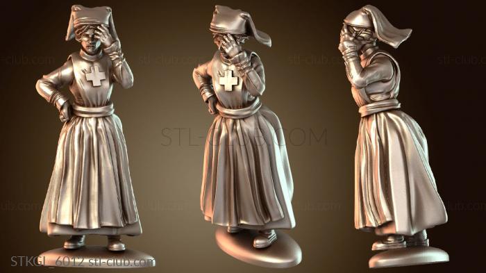 Статуэтки девушки Расширенный полевой госпиталь