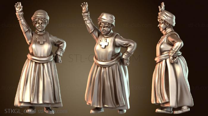 Статуэтки девушки Полевой госпиталь ксенон готов