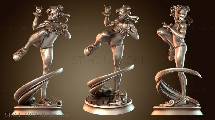 Статуэтки девушки Фигура Чуньли