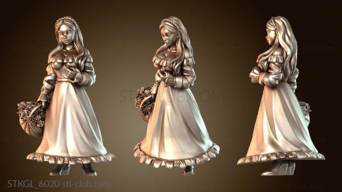 Статуэтки девушки Девушка Фиора