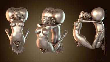 3D модель Пять ночей Девушка катается верхом (STL)