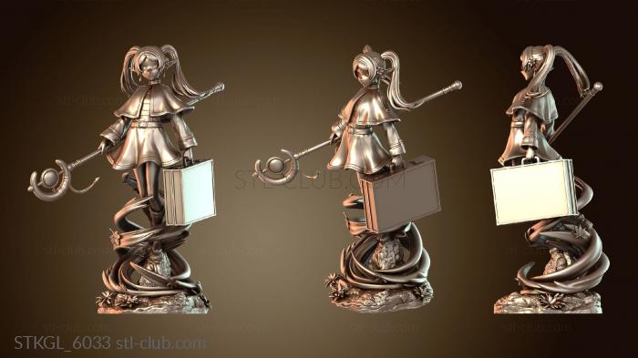 Статуэтки девушки Frieren Sousou Neko Figurines