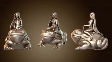 3D модель Леди-лягушка (STL)