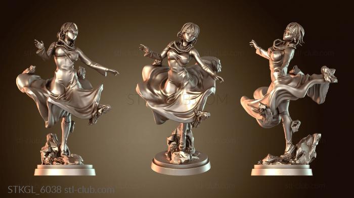 Статуэтки девушки Фубуки