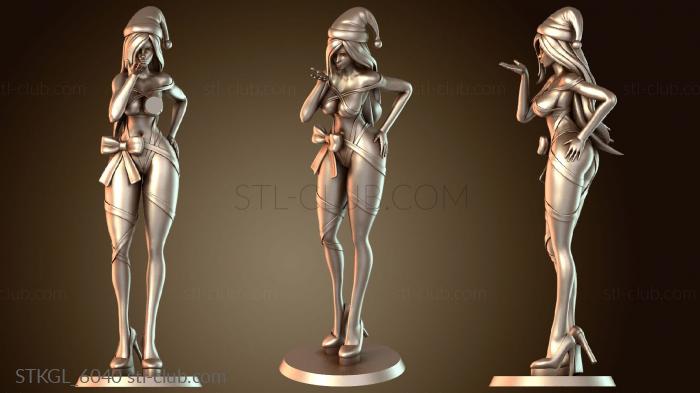 Статуэтки девушки Рождественская девочка из службы развлечений