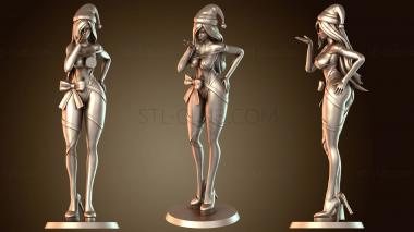 3D модель Рождественская девочка из службы развлечений (STL)