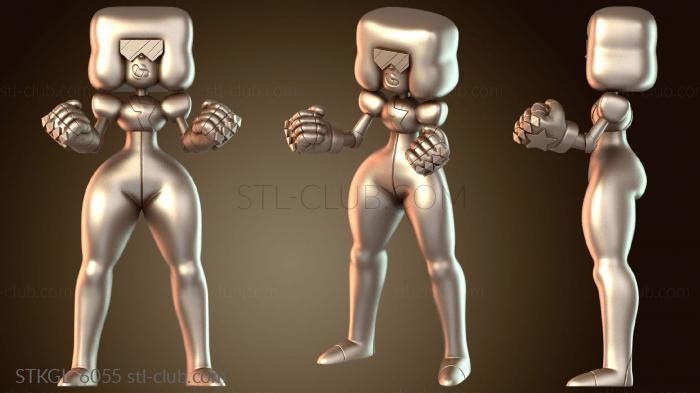 Статуэтки девушки Гранат Стивен Вселенная