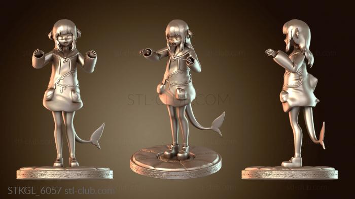 Статуэтки девушки Гавр Гура