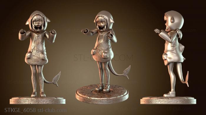 Статуэтки девушки Гор Гура Худ