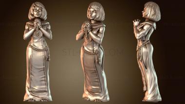 3D модель Молящаяся сестра-боевик с генетическими улучшениями (STL)