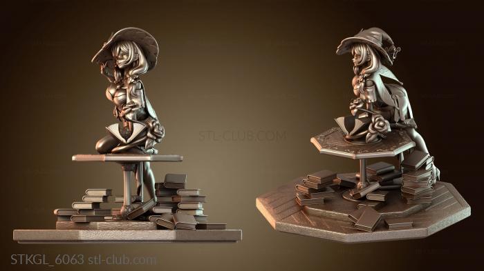 Статуэтки девушки Genshin Impact Лиза Минчи